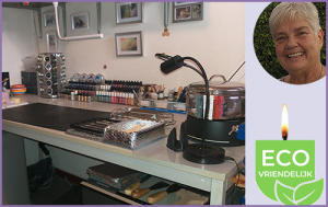 Kaarsenmakerij in het centrum van Alkmaar